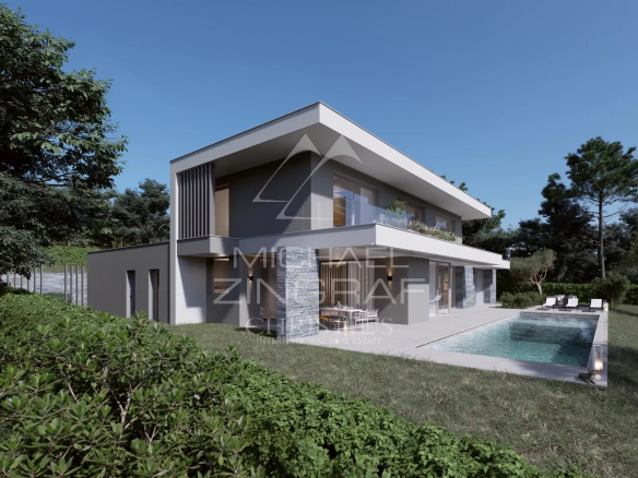 Proche Saint-Paul-de-Vence –  Terrain constructible avec vue panoramique