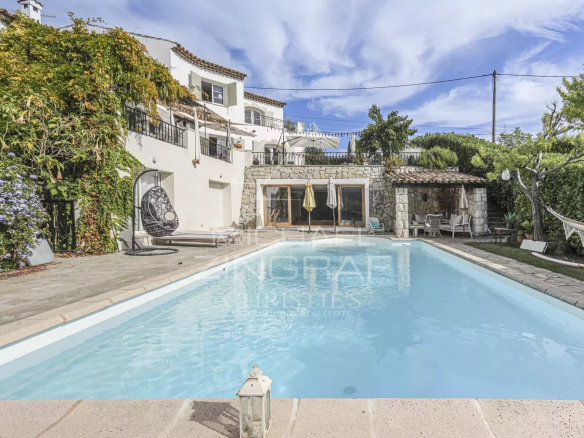 Proche Saint-Paul-de-Vence – Charmante propriété provençale moderne