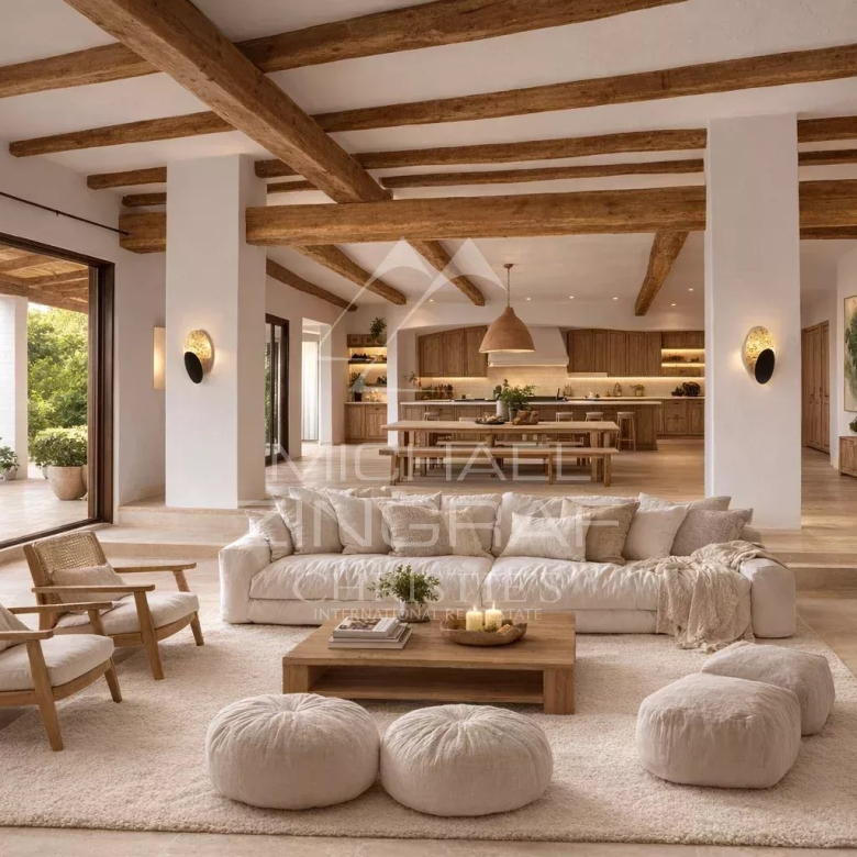 Near Saint Paul de Vence – Renovated property with sea view