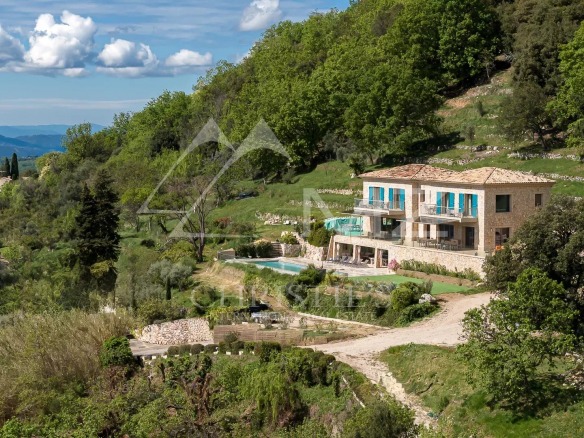 Proche Saint-Paul de Vence – Vue mer époustouflante