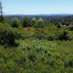 Proche Saint-Paul-de-Vence –  Terrain constructible avec vue panoramique