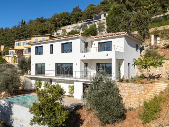 villa contemporaine avec vue mer panoramique