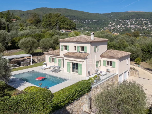 Villa clé en main avec oliveraie – Grasse / Limite Opio