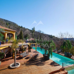 Property of character in a greenery