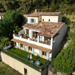 Grasse – Maison familiale au calme absolu avec vue jusqu’à la mer