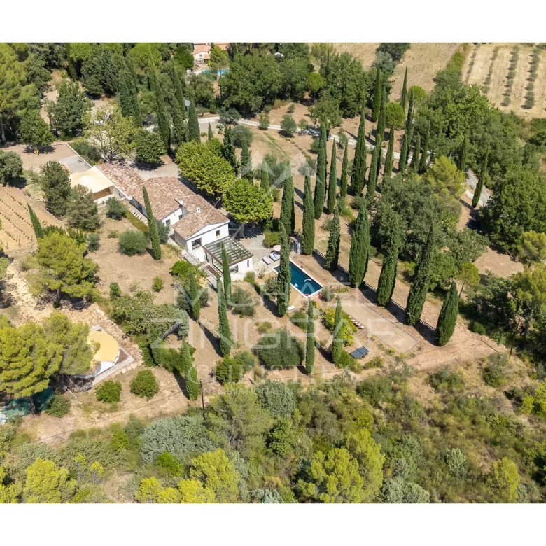 400 meters from the village