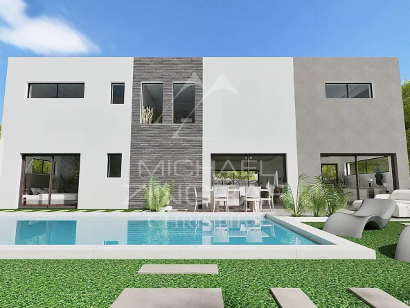 Villa neuve à proximité des commerces