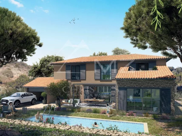 NEW VILLA – SWIMMING POOL – TOWER PLAN