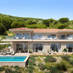 Villa “Les Salins” with panoramic sea view over the Gulf of Saint-Tropez