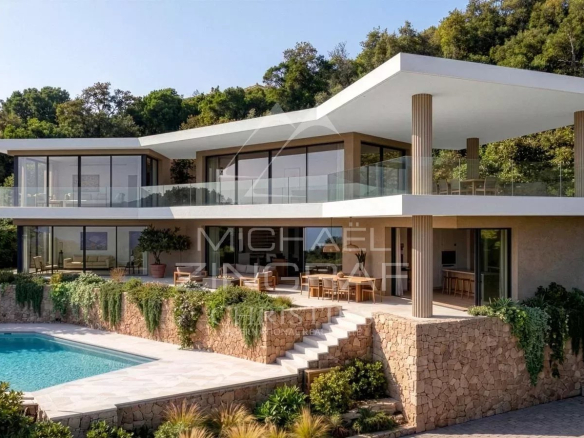 Vue Panoramique sur la Baie de Gigaro – Cavalaire-sur-Mer