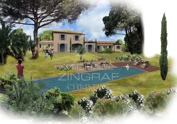 Projet de rénovation à Ramatuelle avec permis de construire