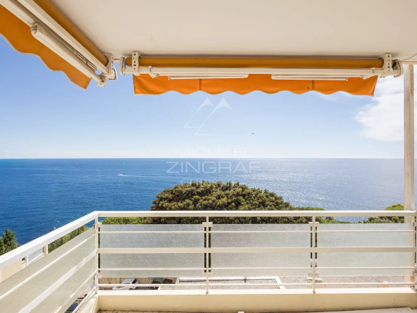 Cap d’ail – Appartement vue mer entièrement rénové