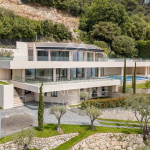 Villefranche-sur-mer – Villa contemporaine avec vue mer panoramique