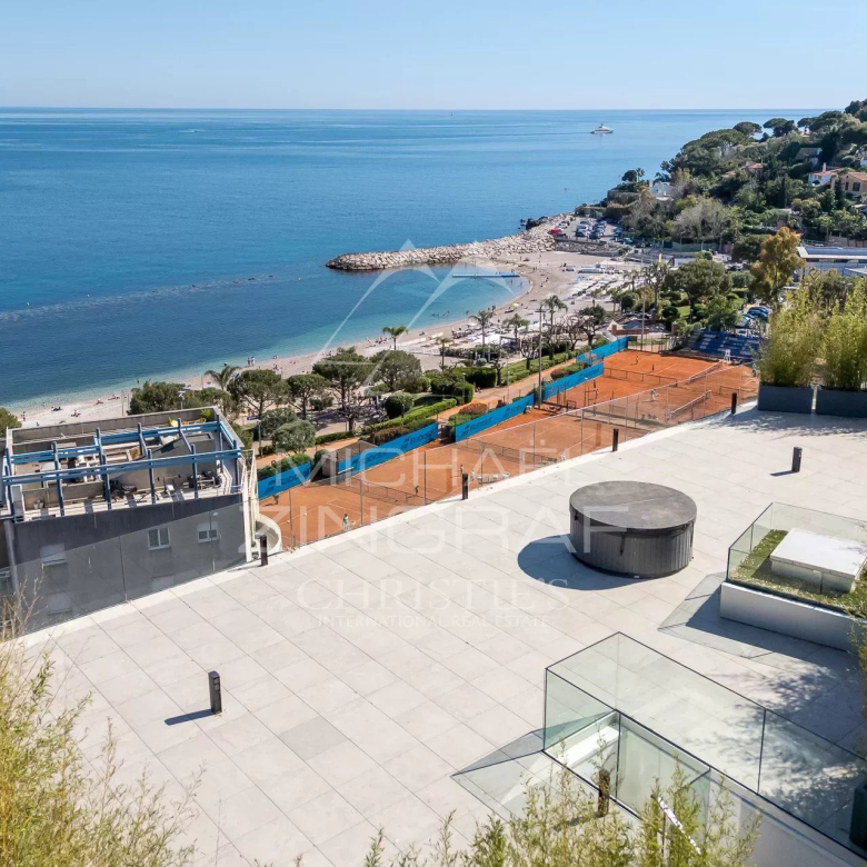 Cap d’Ail – Appartement neuf 4 chambres – à pied des plages et de Monaco