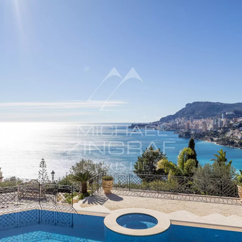 Penthouse – solarium – vue mer panoramique proche de Monaco