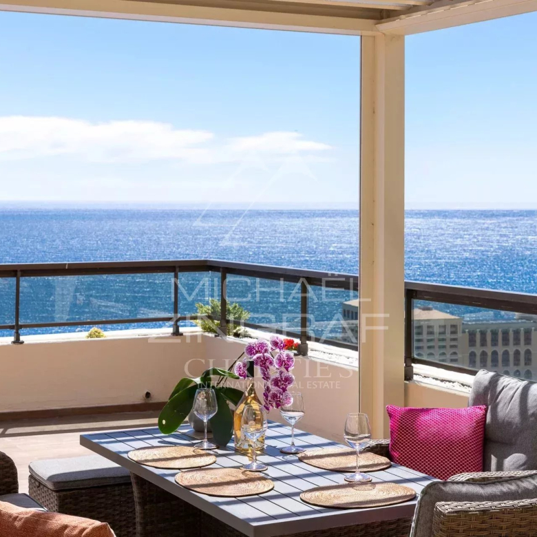 Cap d’Ail – Penthouse programme neuf à pied des plages et de Monaco