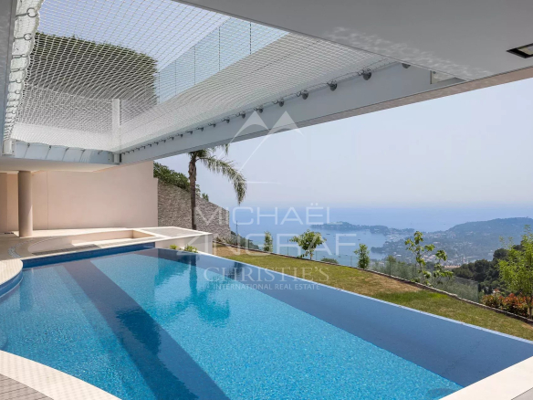 Villefranche-sur-mer – Villa contemporaine avec vue mer panoramique