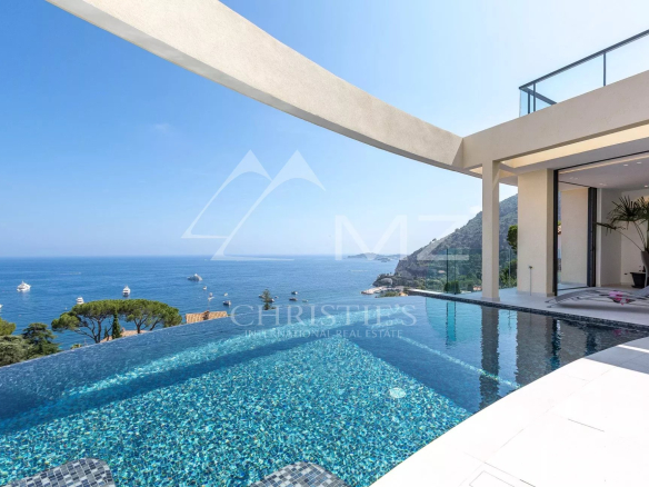 Èze – Propriété contemporaine avec vue mer