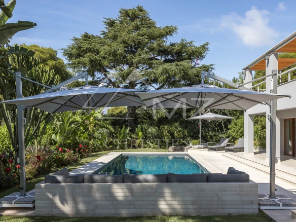 Modern villa with sea view