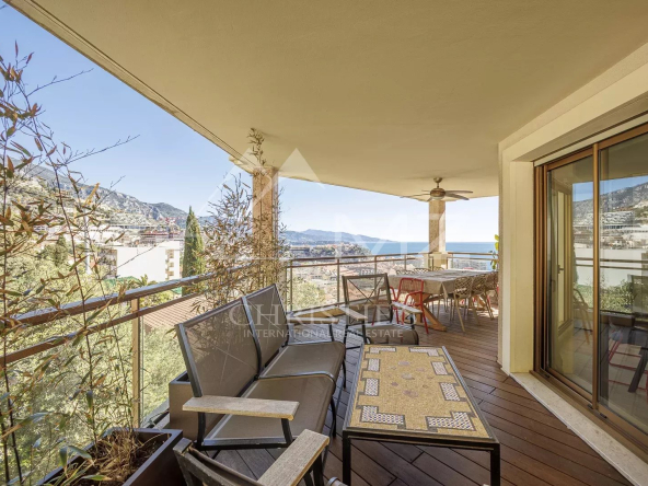 Magnifique appartement – vue mer panoramique – proche Monaco