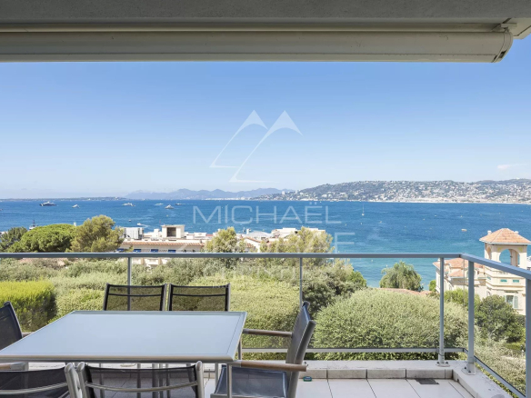 Appartement d’exception avec vue mer panoramique – Cap d’Antibes