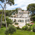 Cap d’Antibes – Magnifique Propriété style Belle époque  dans domaine privé