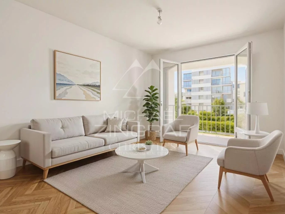 Cannes Palm Beach sector- 3 rooms entirely renovated