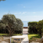 Cannes Palm Beach – Face à la mer, magnifique rez-de-jardin
