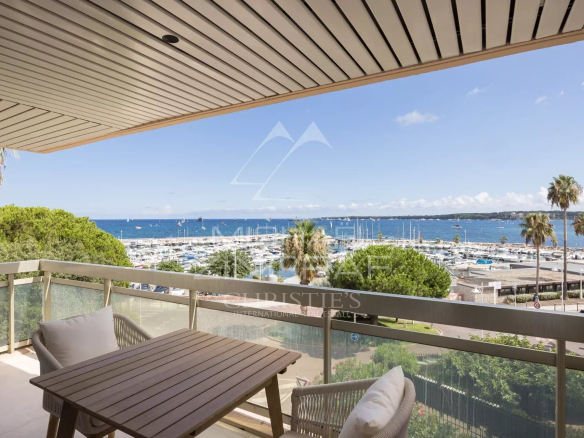 CANNES Palm Beach- 2 rooms facing with panoramic sea view