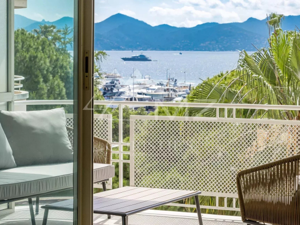 Cannes Croisette – Palm Beach – 3 pièces vue mer