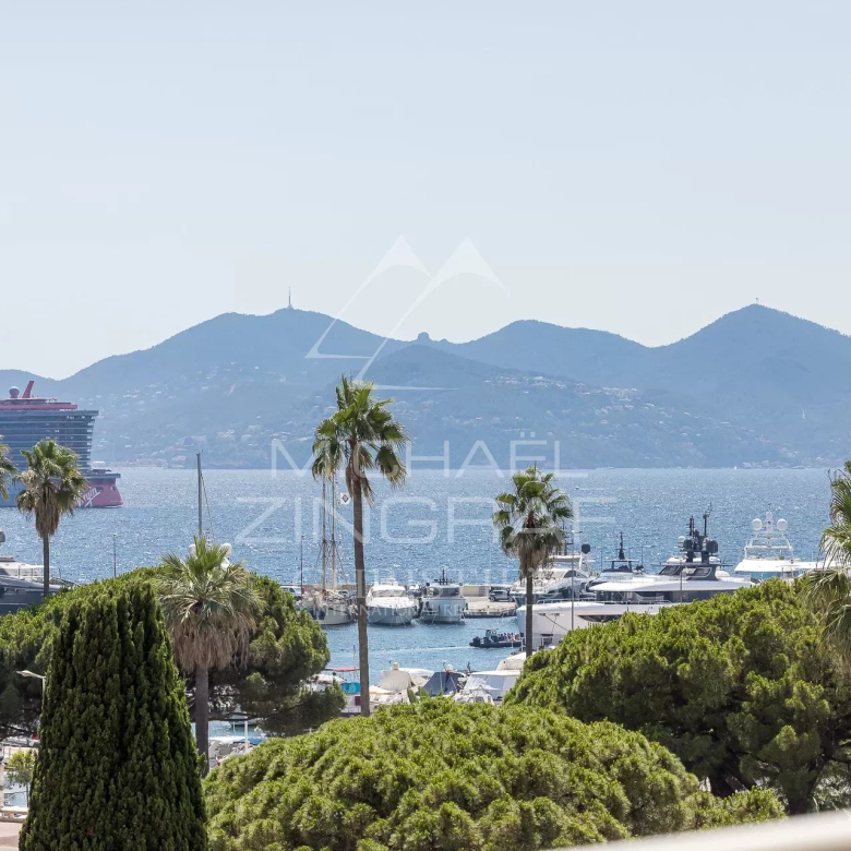 Cannes Palm Beach – Appartement d’exception avec vue mer panoramique