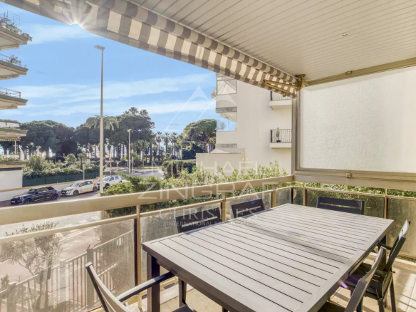 CANNES- PALM BEACH- 3 PIÈCES VUE MER