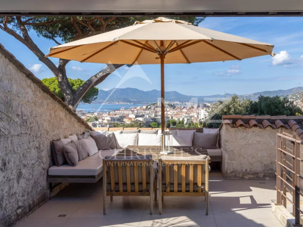 Exceptional apartment-villa in the sought-after Californie district