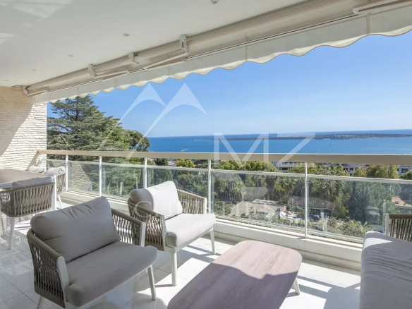 Superbe 3 pièces vue mer panoramique dans résidence de Prestige