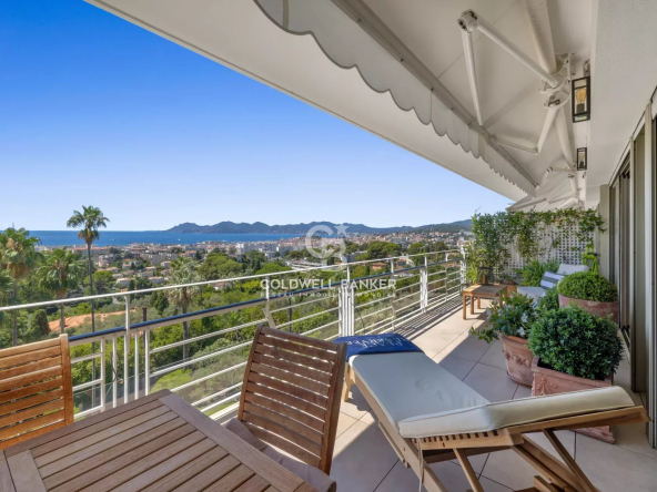 APPARTEMENT D’EXCEPTION AVEC VUE MER PANORAMIQUE DANS UNE RÉSIDENCE DE PRESTIGE – CANNES CALIFORNIE