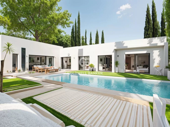 Contemporary villa - village 3 minutes