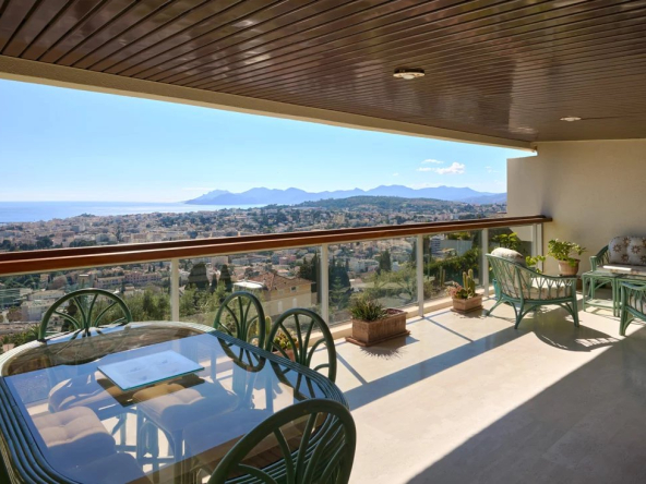 Appartement vue mer panoramique