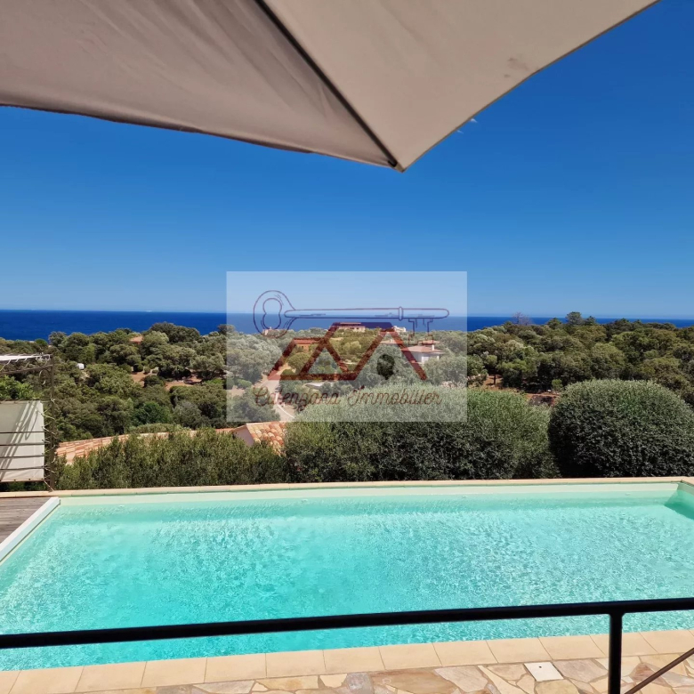 VILLA T4 AVEC ANNEXE, TERRASSE VUE MER EXCEPTIONNELLE