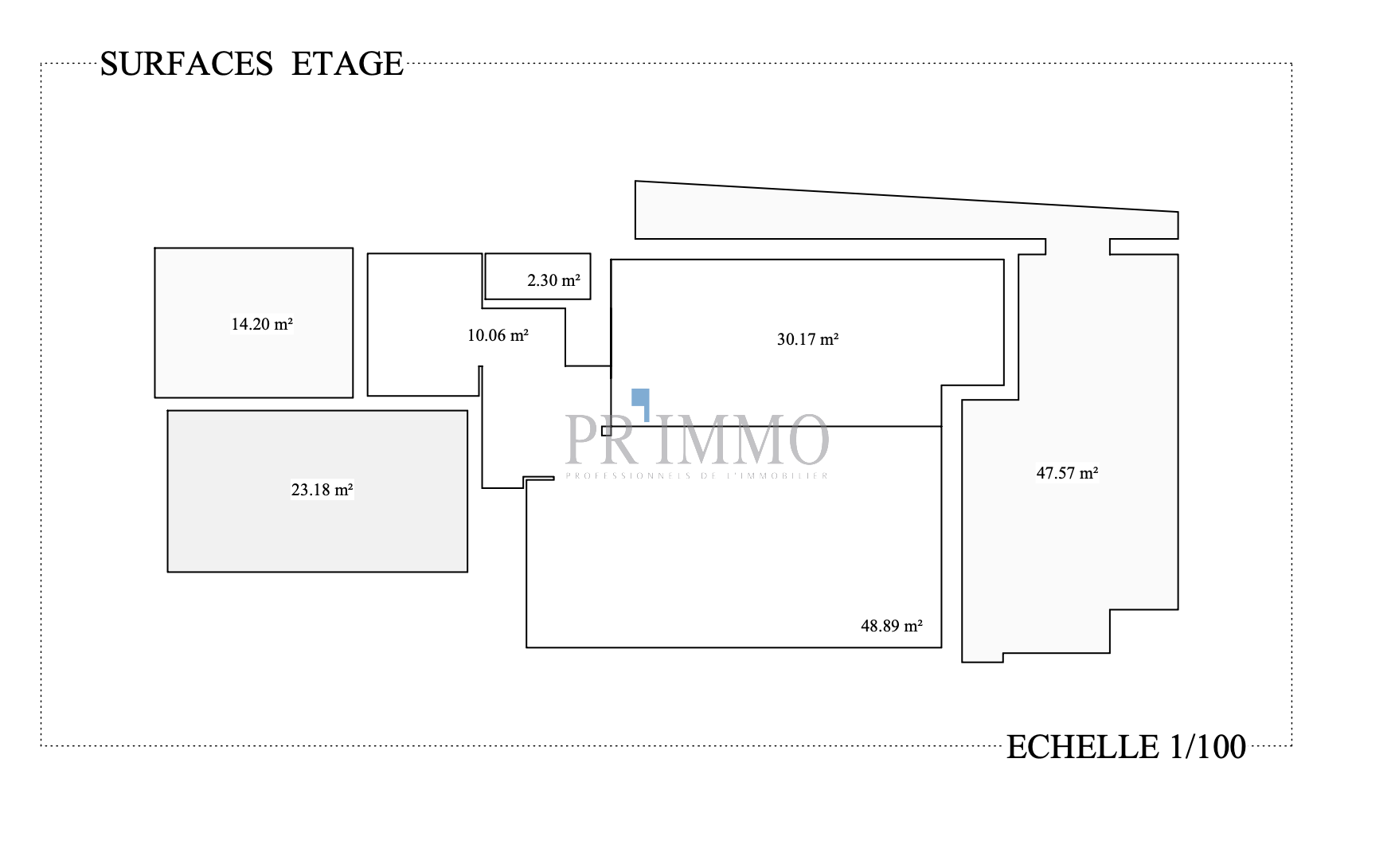 Plan de terrain à bâtir aux Issambres Plan d'un terrain à bâtir de 839 m² avec permis de construire purgé, Les Issambres.