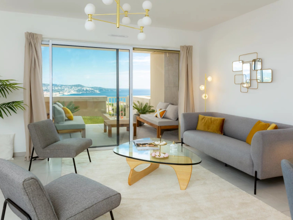 4P VUE MER  – JARDIN – RESIDENCE LUXE