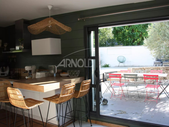 Architecture  unique  et  jardin  secret : un cocon  de  sérénité