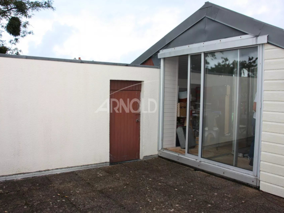 Maison familiale à Vannes avec terrasse rooftop et vue dégagée