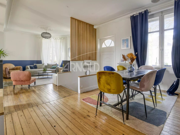 Nantes St Félix – Belle ancienne rénovée 5 chambres