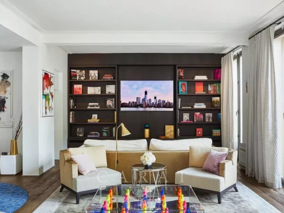 Private mansion with garden.