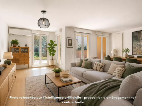APPARTEMENT FAMILIAL EN CENTRE VILLE