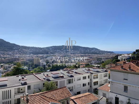Superb 4 room apartment – ​​NIce Cimiez – 78m² – sea view