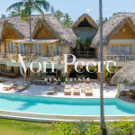 Sublime propriété au bord de l’océan en République Dominicaine