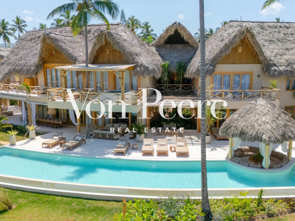 Sublime propriété au bord de l’océan en République Dominicaine