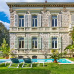 Cimiez: Belle-Epoque house 400 m², garden 2000 m² and swimming pool, panoramic view