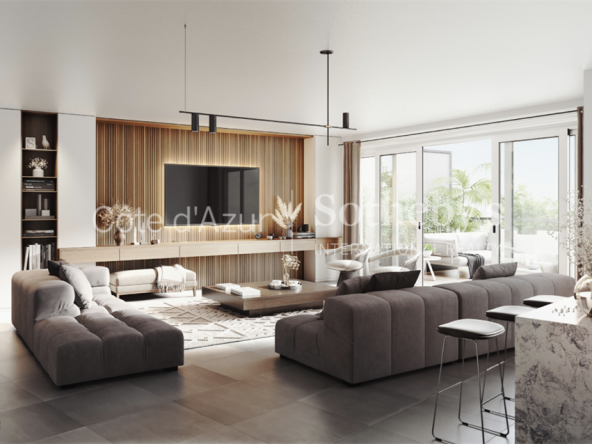 Proche Monaco – Bel appartement type T3, spacieux et moderne, à Cap d’Ail